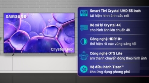 Smart Tivi Crystal UHD Samsung 4K 55 inch UA55U8550F